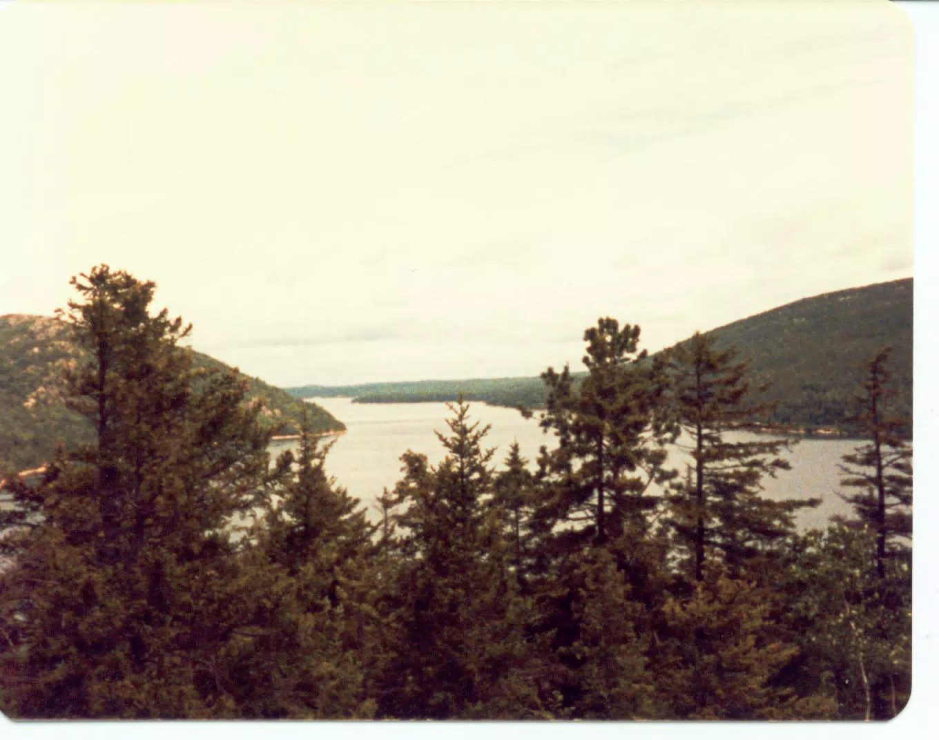 Somes Sound, Fjord on Mount Desert Island, Maine