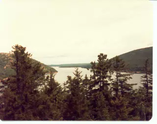 Somes Sound, Fjord on Mount Desert Island, Maine