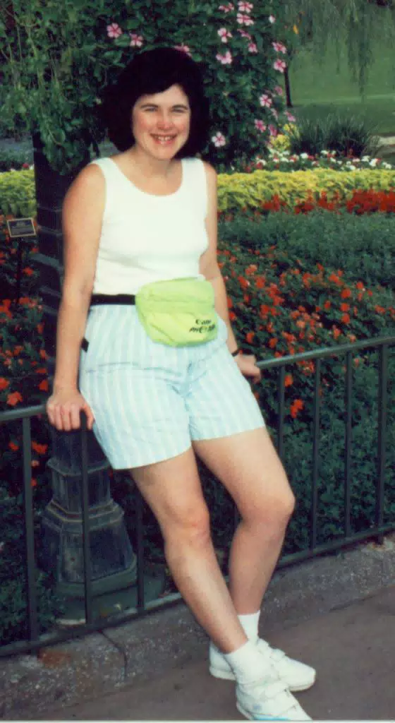 Karen Miller in Walt Disney World
