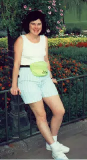 Karen Miller in Walt Disney World