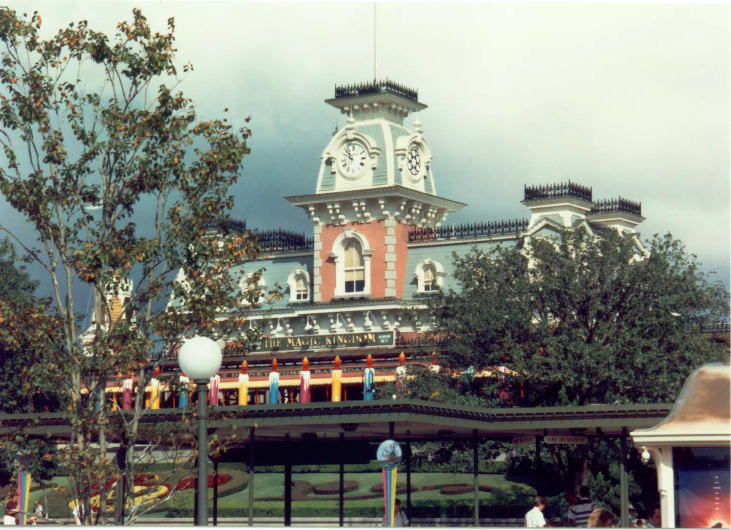 Entrance to the Magic Kingdom in Walt Disney World