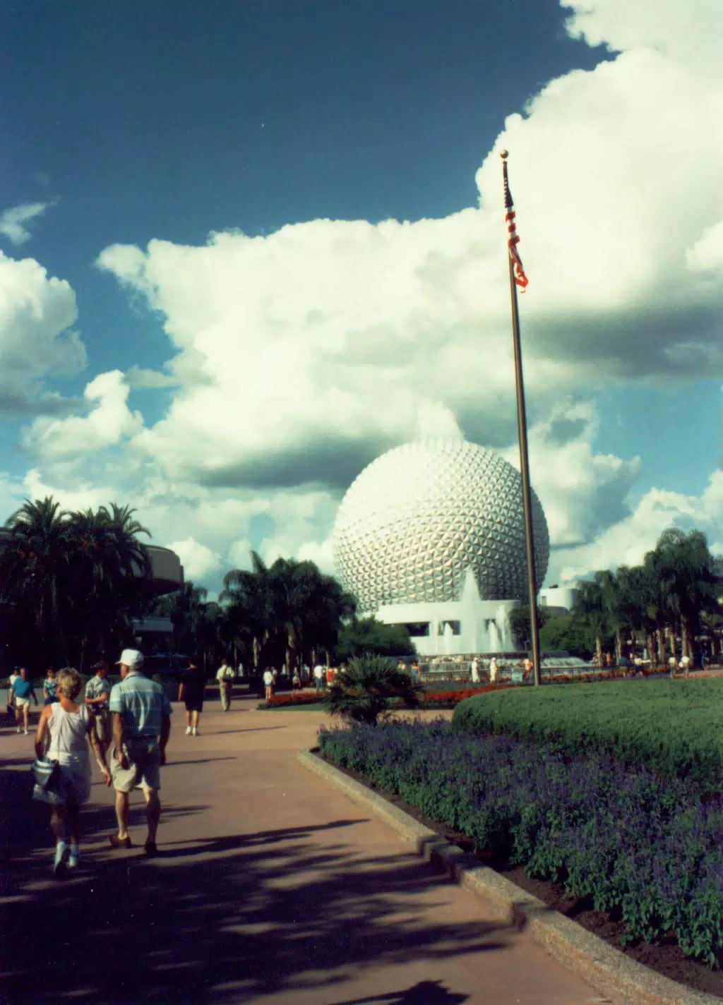 Epcot and Spaceship Earth in Walt Disney World