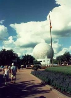 Epcot and Spaceship Earth in Walt Disney World