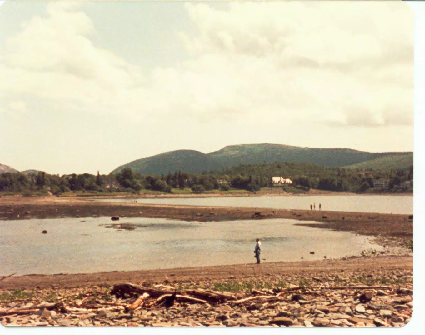 The Sand Bar at Bar Harbor, Maine