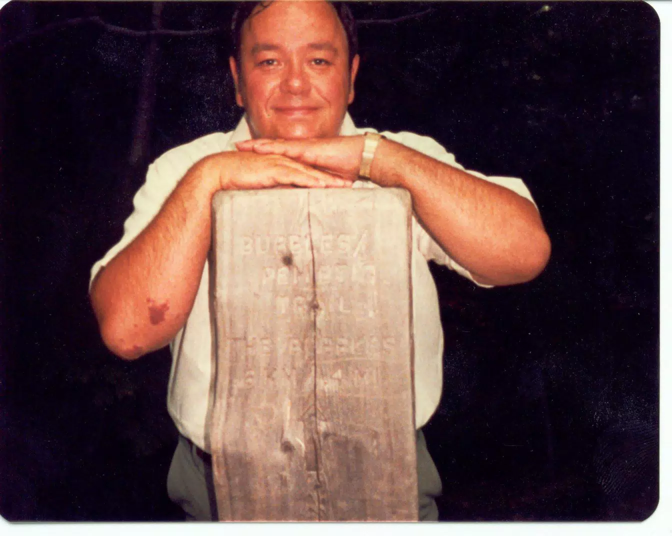 Thomas Alan Miller on The Bubbles and Pemetic Trail Marker