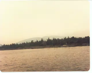 Mount Desert Island from the Ocean