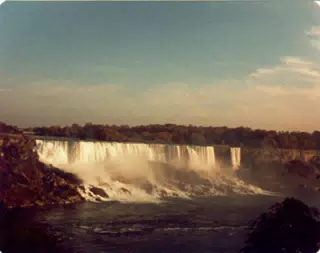 American Falls at Niagara Falls, New York, 1984