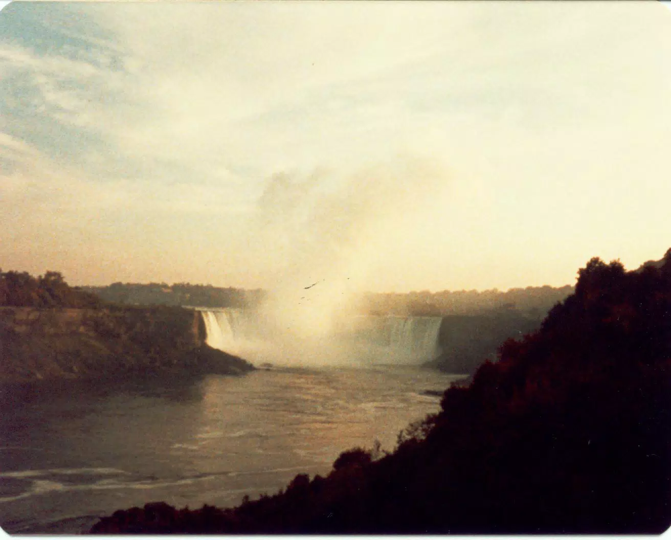 Canadian Falls at Niagara Falls, Ontario