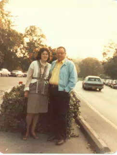 Karen Miller and Thomas Alan Miller in Niagara Falls, New York, 1984