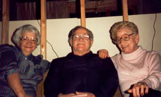 Grandma Miller, Uncle Bill and Aunt Elizabeth