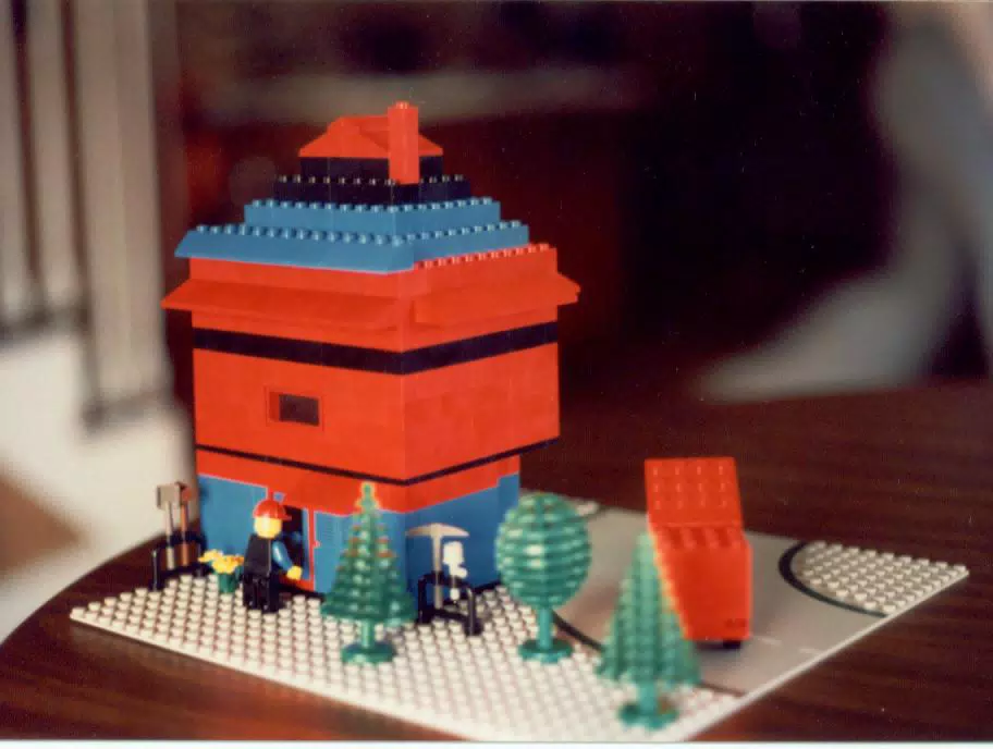 Lego House and Car