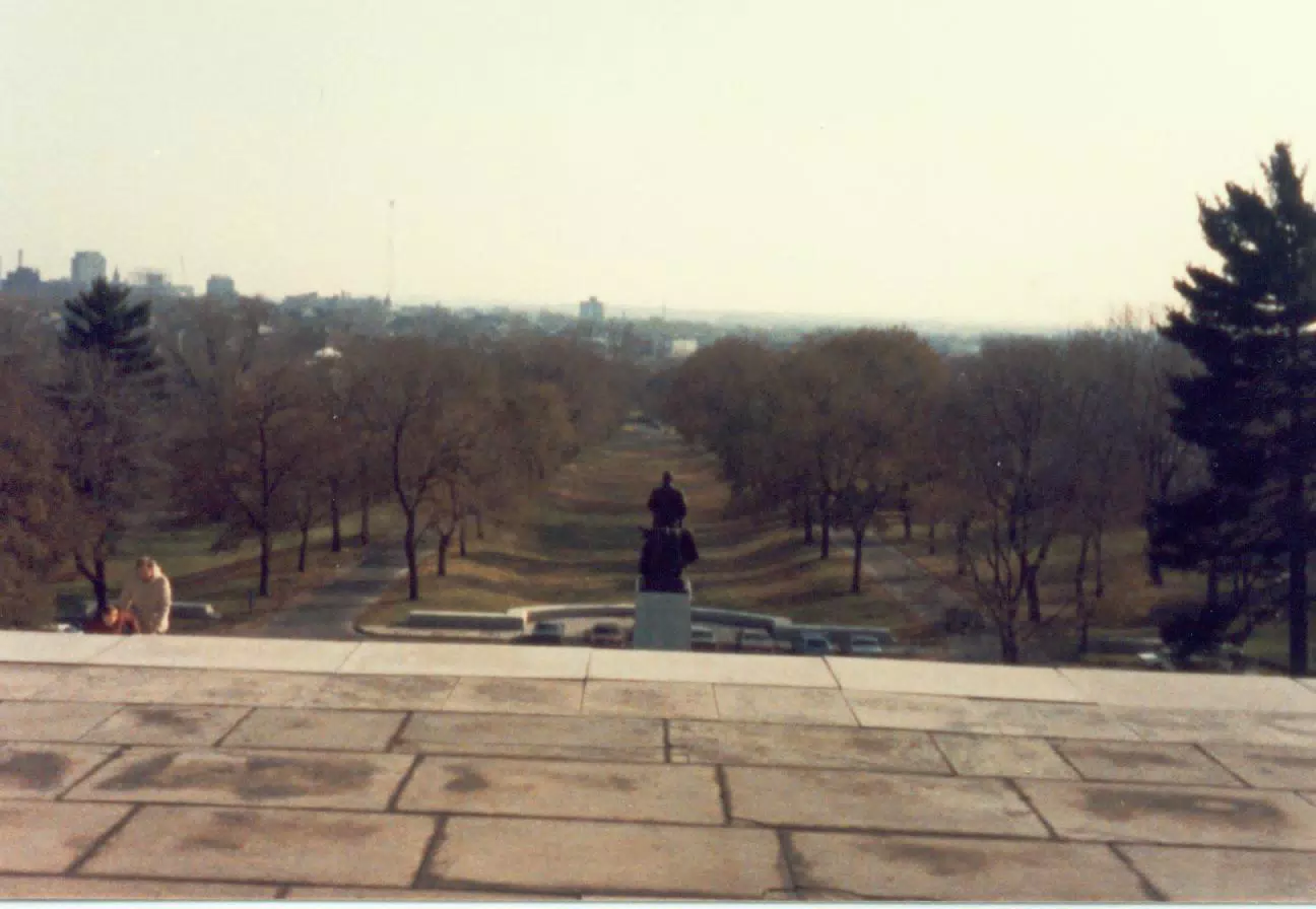 Canton, Ohio from the McKinley Monument