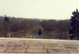 Canton, Ohio from the McKinley Monument
