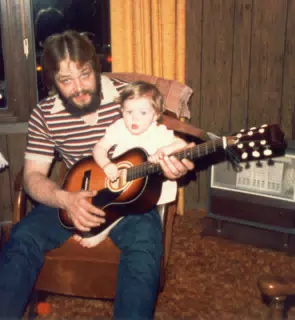 Uncle Denny and my cousin Gwen Lillie