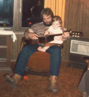 Uncle Denny and my cousin Gwen Lillie