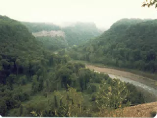 Genesee River in Letchworth State Park