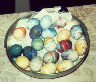 Easter Eggs in East Canton, Ohio