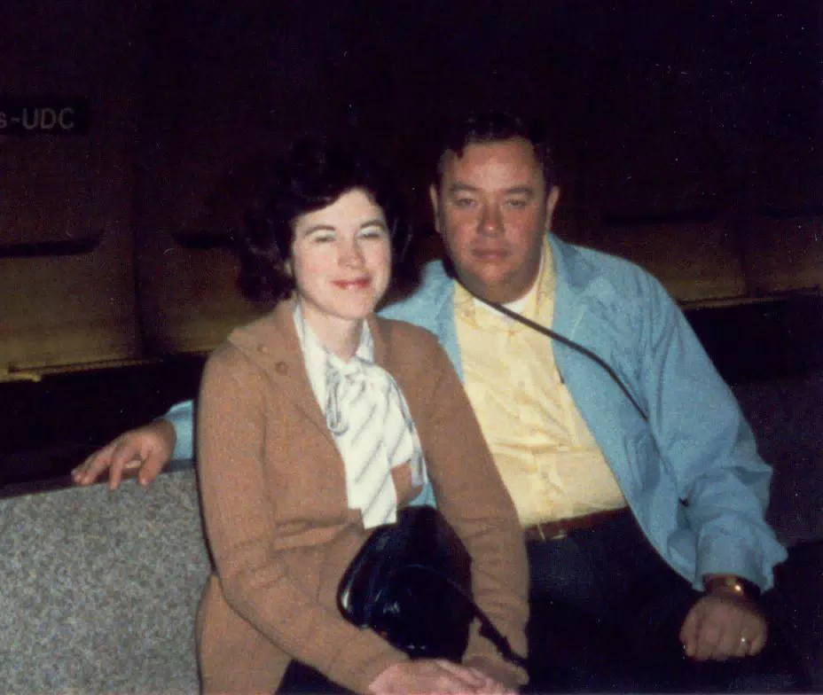Karen Miller and Thomas Alan Miller in the Ottawa Science Museum