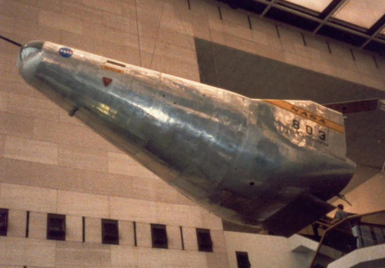 NASA Aircraft Northrop M2-F3 in Smithsonian Museum