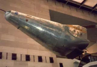 NASA Aircraft Northrop M2-F3 in Smithsonian Museum