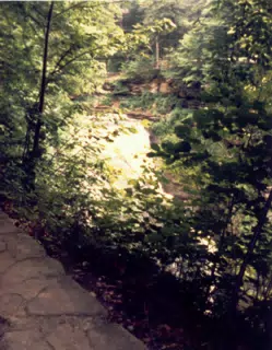 Waterfall in Letchworth State Park