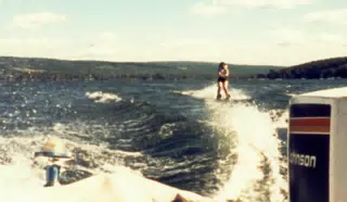 Karen Miller Waterskiing