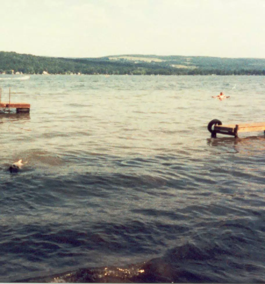 Rough Waters on Conesus Lake