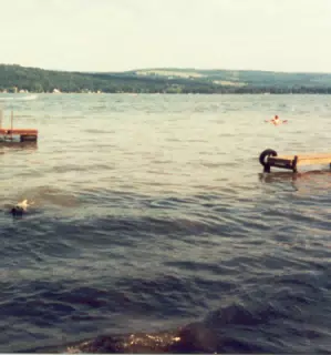 Rough Waters on Conesus Lake