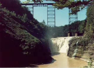 High Falls on the Genesee River, Letchworth State Park, NY