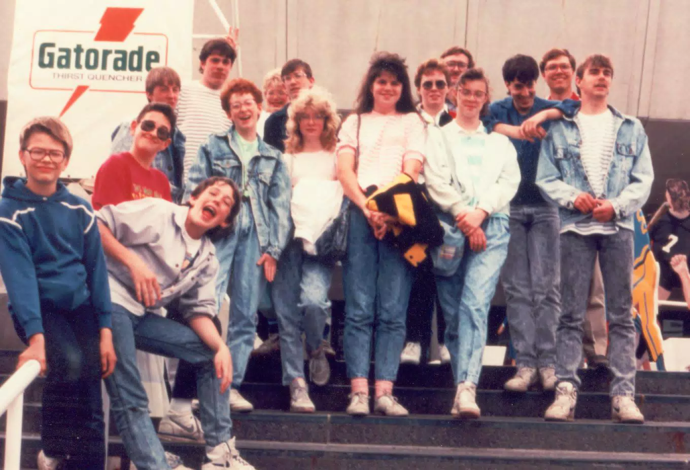 Scott Alan Miller and Nathan Parker with Youth Group in Toronto