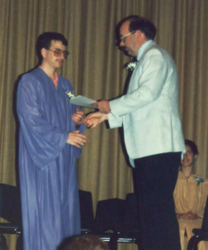 Scott Alan Miller in Junior National Honor Society