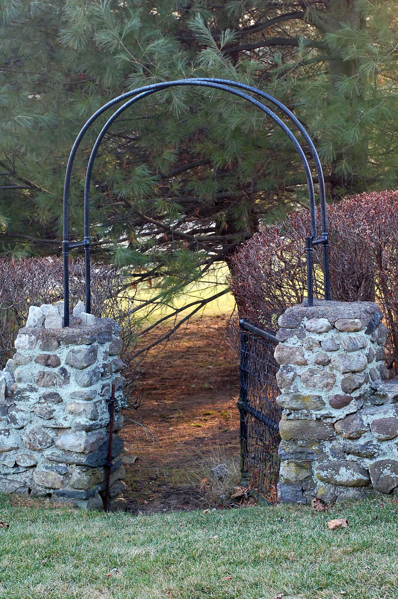 Arbor in Stone Hedge