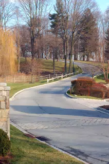 Winding Road at Chapel Hill
