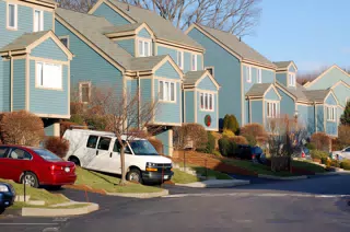 Row of Meadows Homes at Chapel Hill