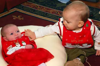 Cousins Liesl and Garrett