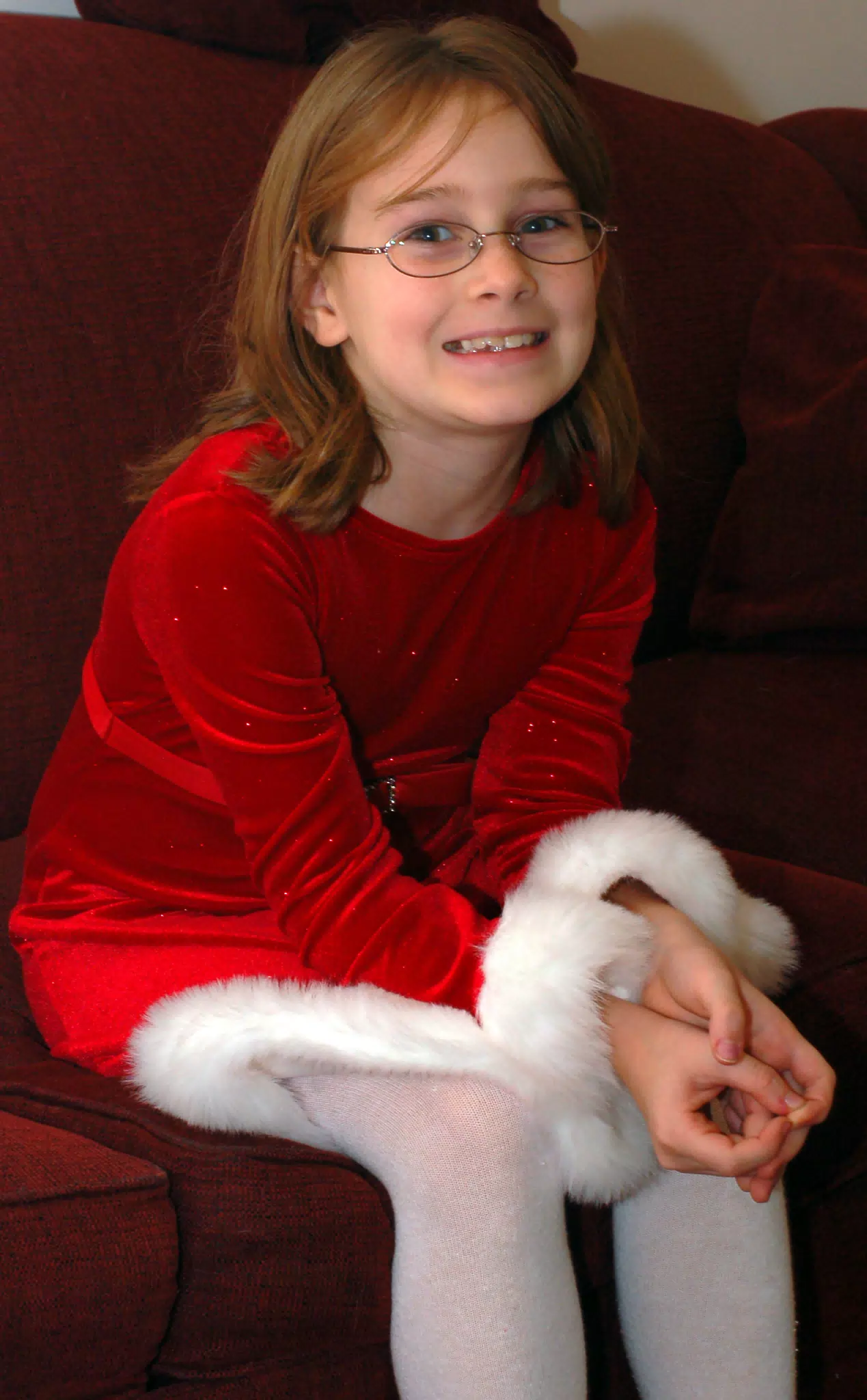 Madeline Grice Waiting While Pictures Are Taken