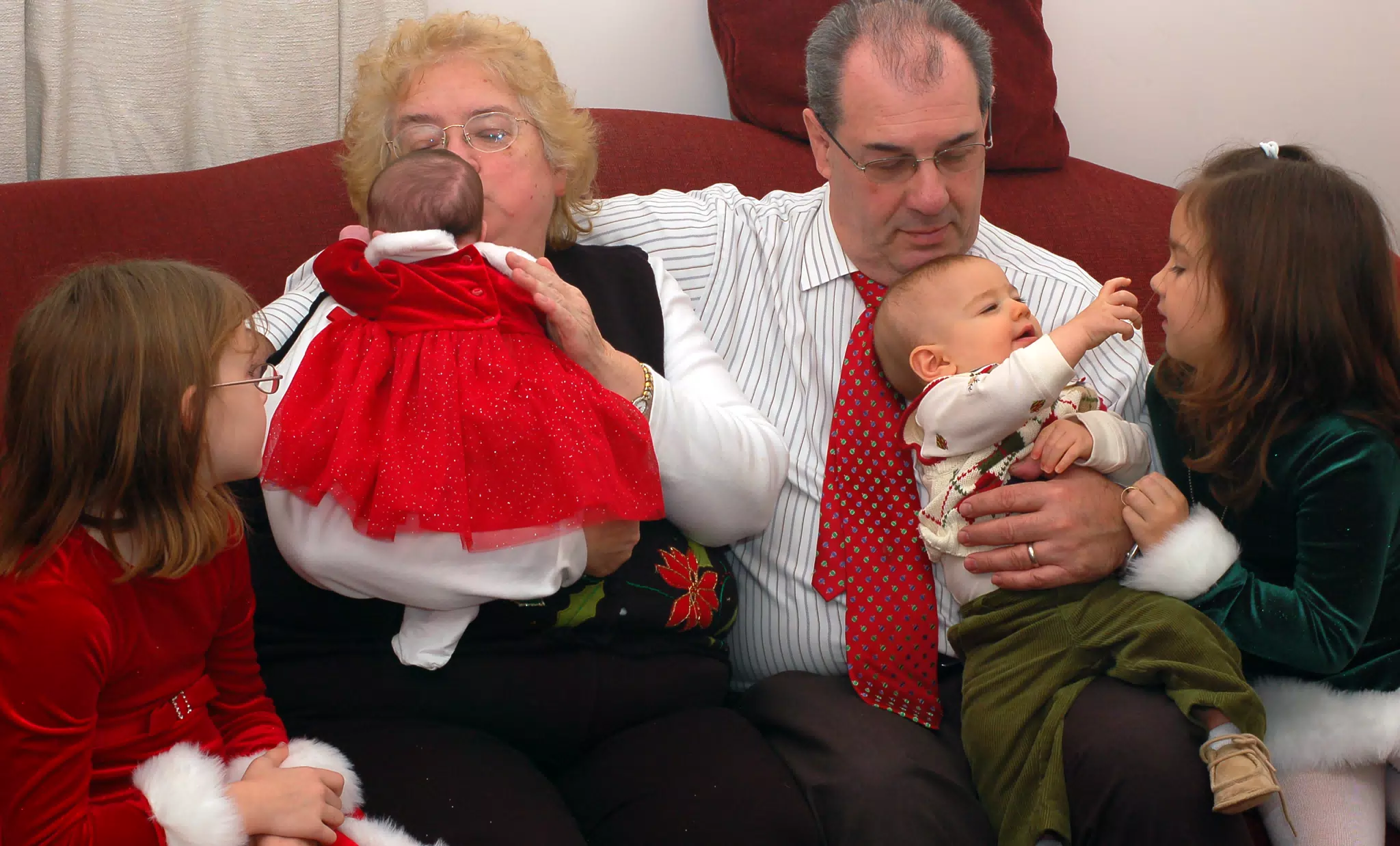 Tocco Grandchildren Candid Shot