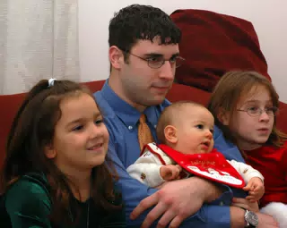 Emily Garrett Madeline and Joe Posing for Pictures