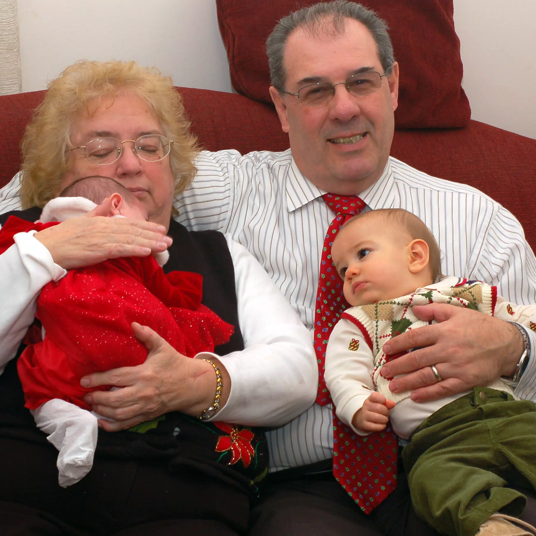 Tocco Grandparents with the New Babies 2008