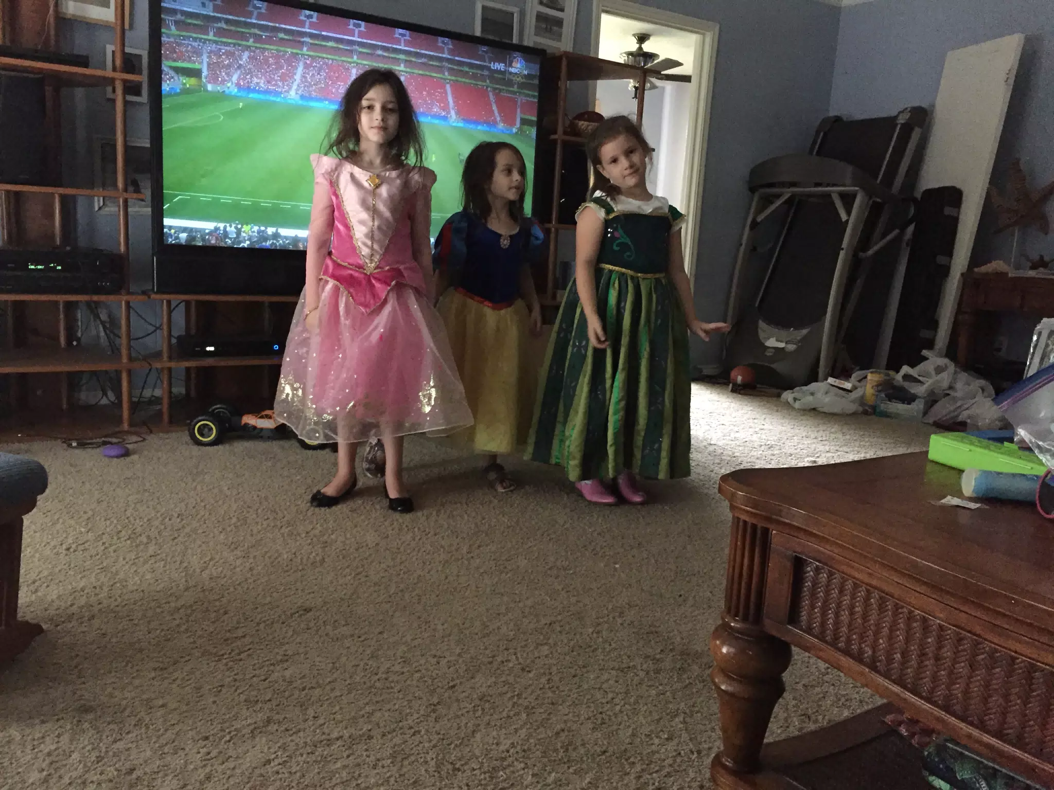 Liesl, Luciana, and Clara as Disney Princesses