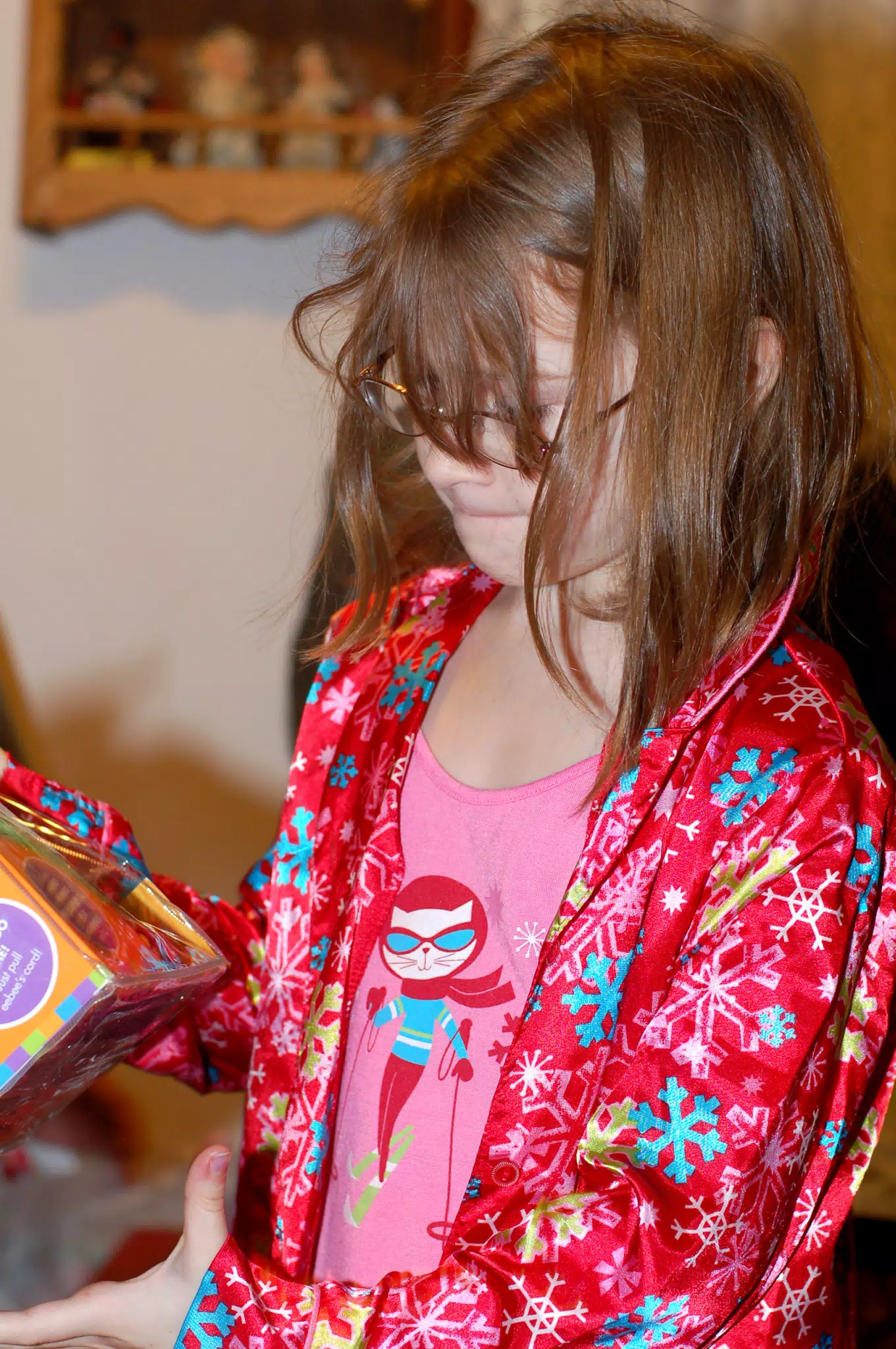 Madeline Opening Presents for Liesl