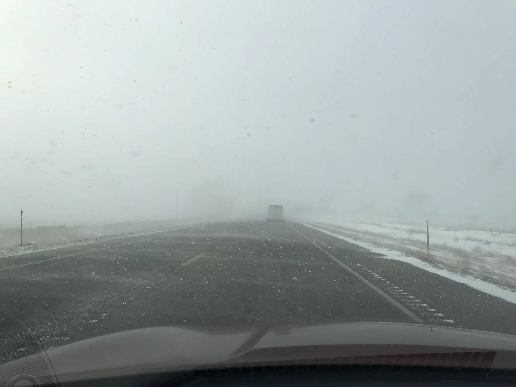 Blizzard in Eastern Montana