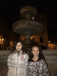 Liesl and Luciana in Rome