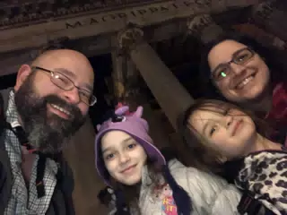 Family Selfie in Rome