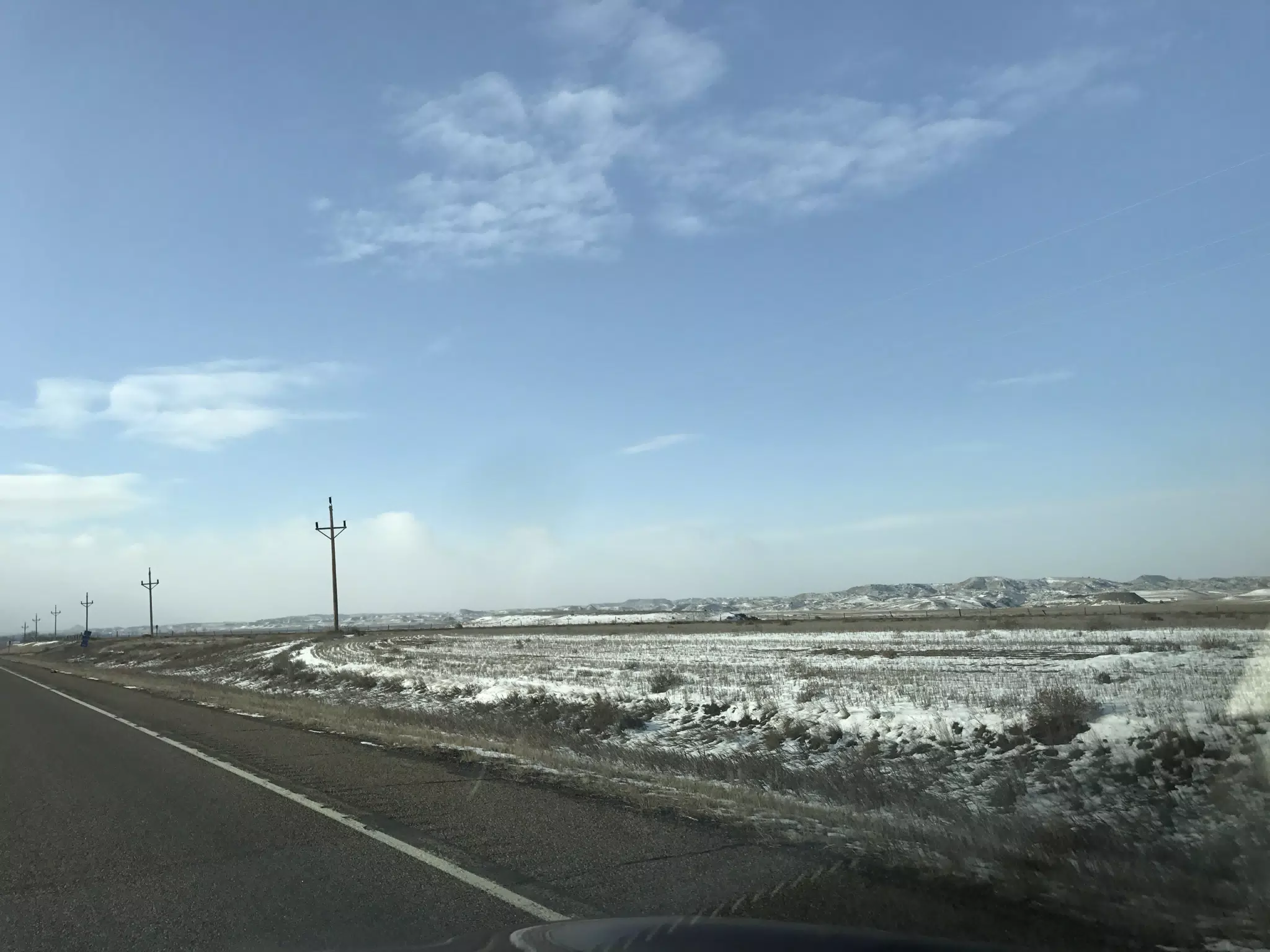 Driving Montana