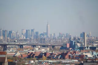 Manhattan Skyline from 1180 Raymond Boulevard, Newark, NJ