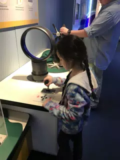 Liesl at St Louis Science Museum