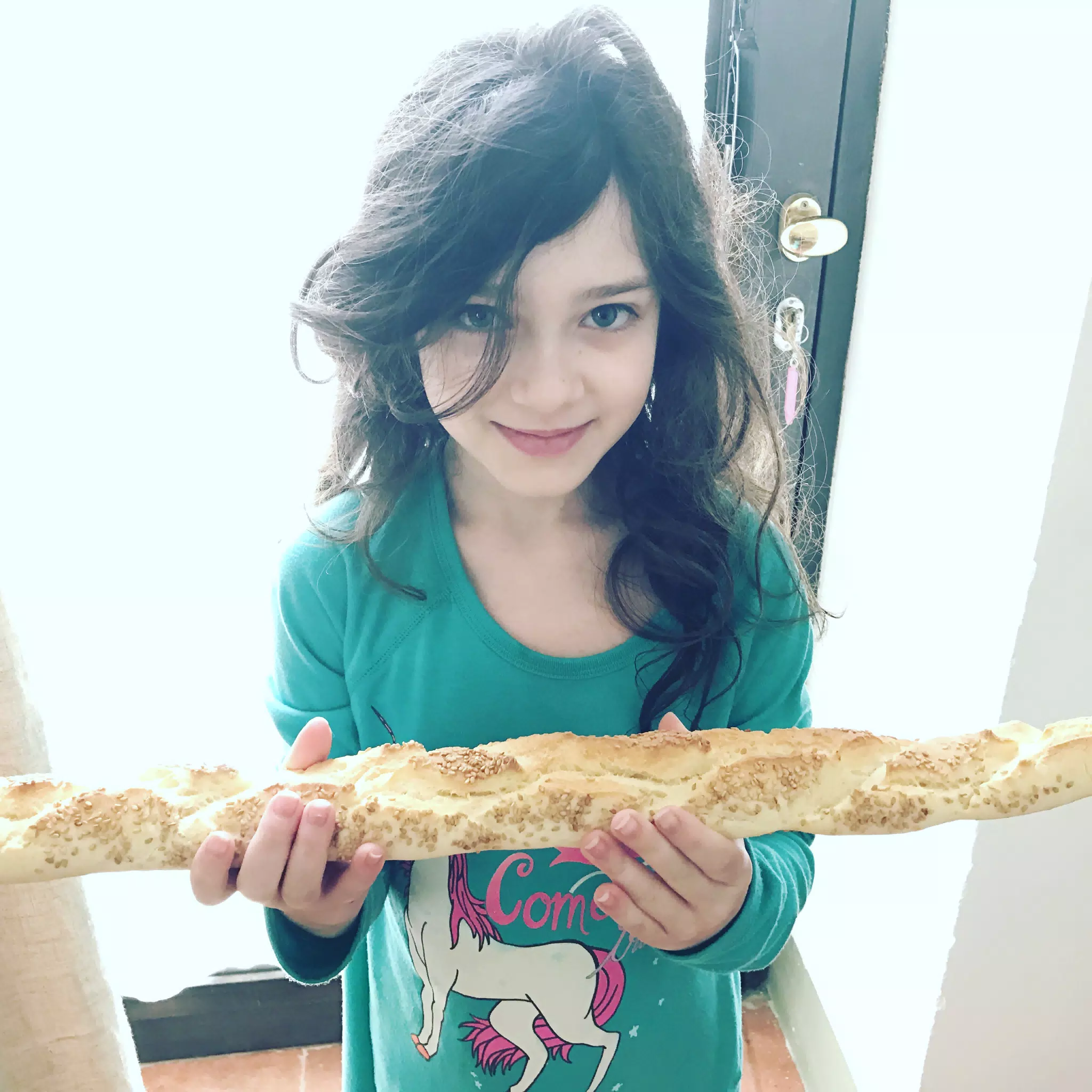 Liesl with Baguette