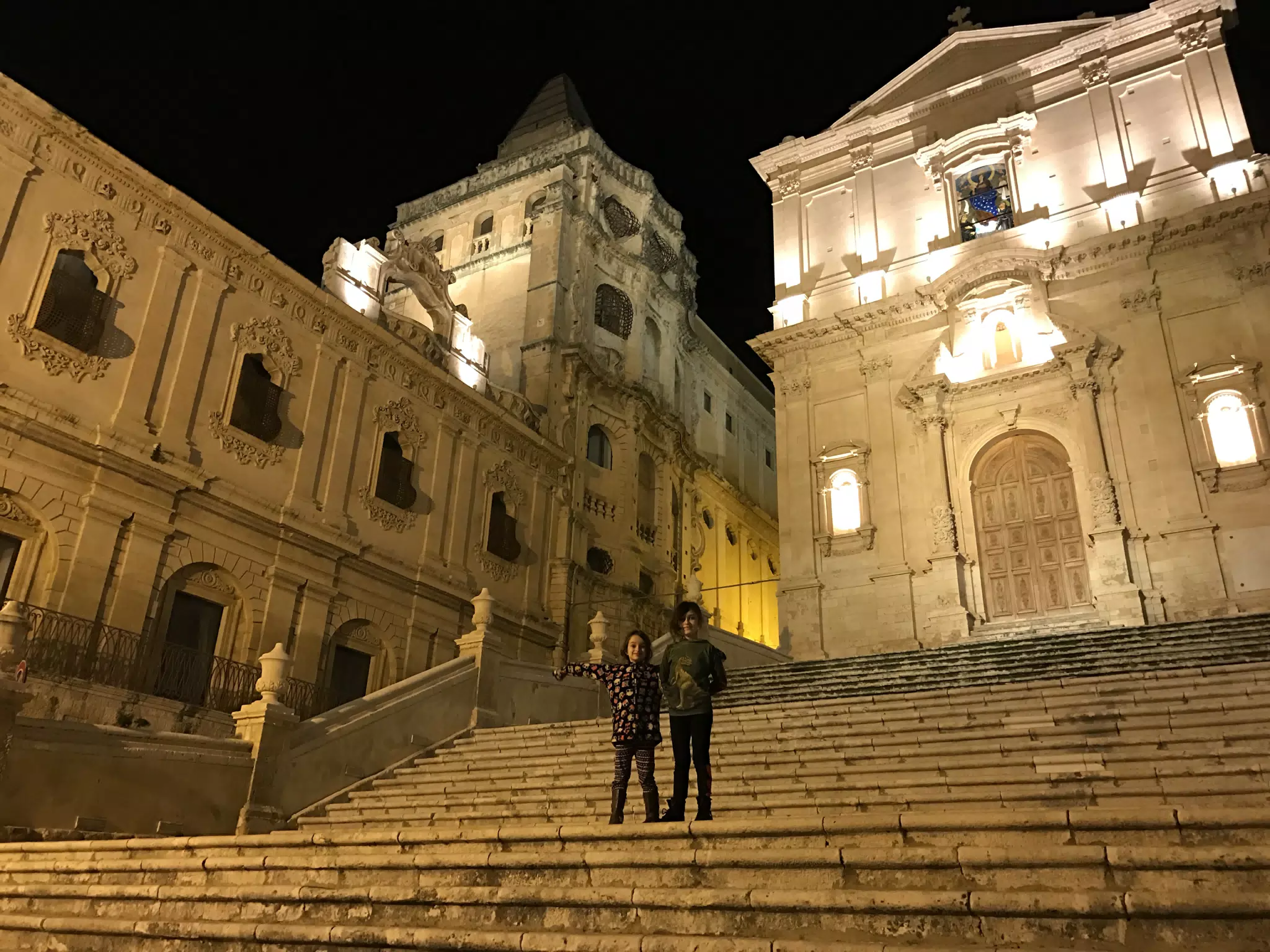 Luciana and Liesl in Noto