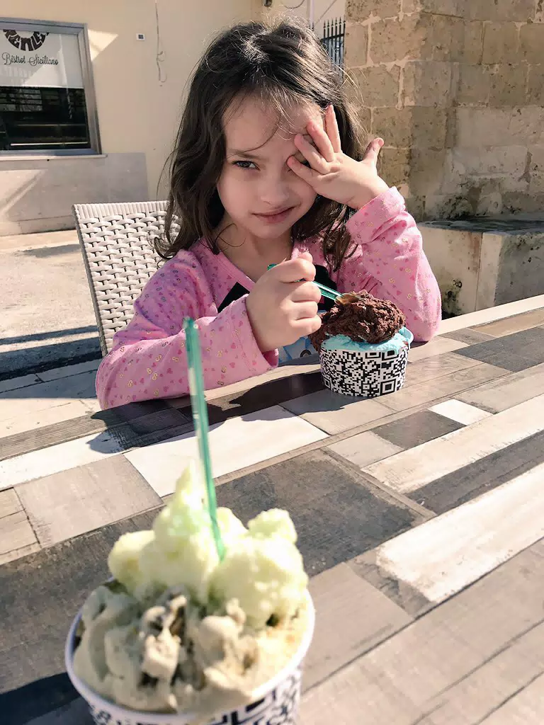 Gelatto in Noto